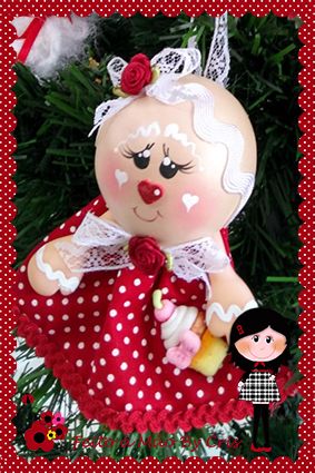 Pingente Ginger para árvore de natal
